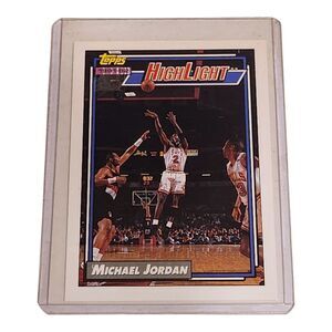 Topps 1990-92, Michael Jordan HighLight #3 Trading Card